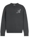 Axel Arigato Gray Beyond Signature Sweater In Grey
