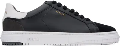 Axel Arigato Black Atlas Sneakers In Black/white
