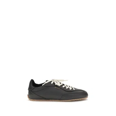 Axel Arigato Black Calf Leather Bos Taurus Athletic Sneakers