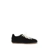 Axel Arigato Daze Runner Black Sneaker With Logo On The Tongue And Grooved Sole In Suede Man In Black