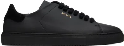 Axel Arigato Black Clean 90 Sneakers In Black Leather