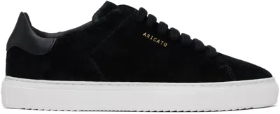 AXEL ARIGATO BLACK CLEAN 90 SUEDE SNEAKERS