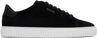 AXEL ARIGATO BLACK CLEAN 90 SUEDE SNEAKERS