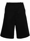 Axel Arigato Axis Cotton Shorts In Black