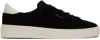 Axel Arigato Court Sneakers In Black/off White
