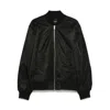 Axel Arigato Pen Layered Bomber Jacket In Black Polyamide In Black