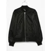 Axel Arigato Pen Layered Bomber Jacket In Black Polyamide In Black