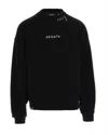 Axel Arigato Embroidered Logo Black Sweatshirt With Drop Shoulder Design In Black