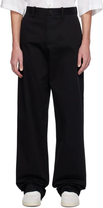 Axel Arigato Black Serif Trousers
