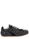 Axel Arigato Black Calf Leather Bos Taurus Low Top Sneakers In Black