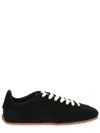 Axel Arigato Black Solid Runner Sneakers In Black