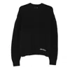 Axel Arigato Textured Knit Crew-neck Sweater In Black