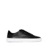 Axel Arigato Clean 90 Smooth Leather Sneakers In Black