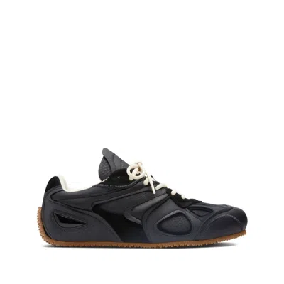 Axel Arigato Black Calf Leather Bos Taurus Low Top Sneakers