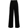 Axel Arigato Logo-tag Trousers In Black