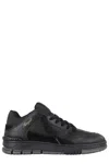 Axel Arigato Perforated Toe Box Rubber Sole Sneaker In Black