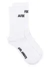 Axel Arigato Block Jacquard Socks In White