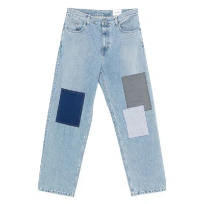 AXEL ARIGATO AXEL ARIGATO BLUE DENIM - REGULAR & STRAIGHT-LEG JEANS MEN