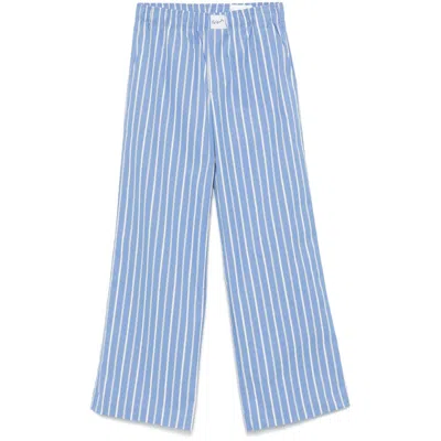 AXEL ARIGATO AXEL ARIGATO BLUE TROUSERS - STRAIGHT TROUSERS WOMEN