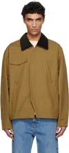 Axel Arigato Brown Dallas Chore Jacket In Camel