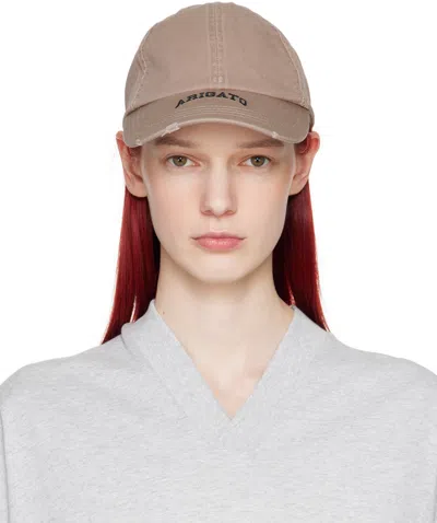 Axel Arigato Brown Klein Distressed Cap