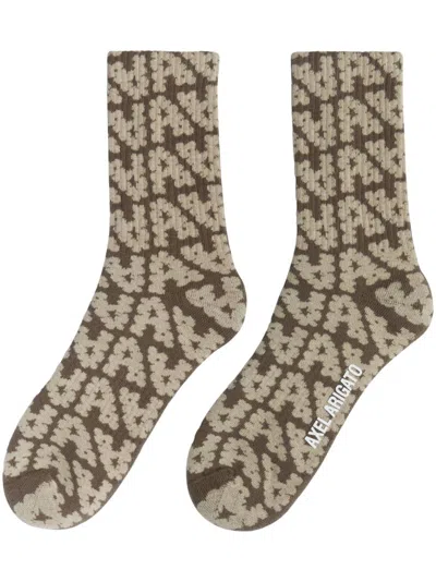 Axel Arigato Bubble A Ankle Socks In Neutrals