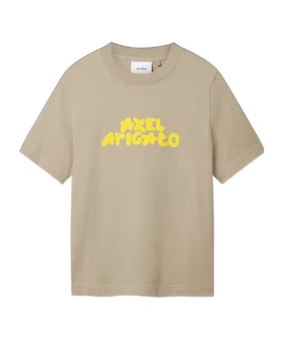 Axel Arigato Bubble T-shirt In Brown