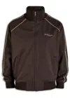 Axel Arigato Carter Ponte-jersey Track Jacket In Brown