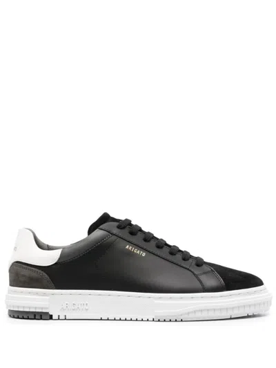 Axel Arigato Casual Black Trainers With Leather