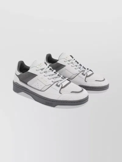 Axel Arigato Casual Low Top Sneakers With Contrast Sole In White