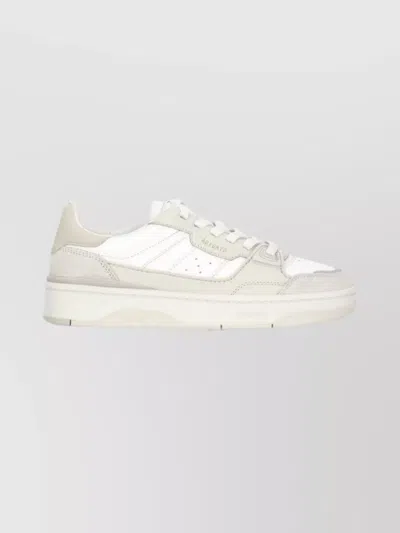 AXEL ARIGATO CASUAL LOW TOP SNEAKERS WITH LOGO TAB