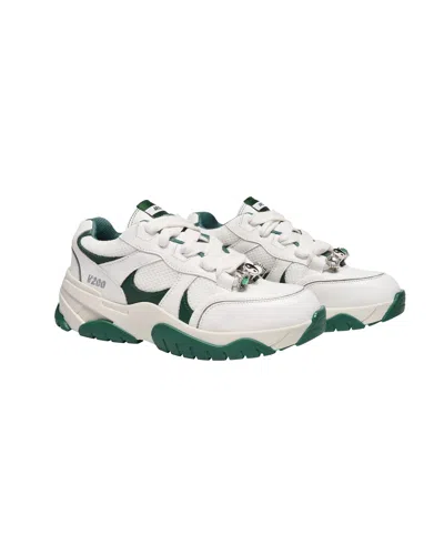 Axel Arigato Catfish Sneakers -  - White/green Kale - Leather