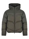 Axel Arigato Gray Peak Puffer Down Jacket In Green