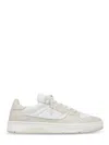 Axel Arigato Chunky Sole Sneakers With Smooth And Textured Upper In White