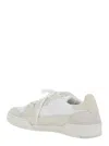 Axel Arigato Chunky Sole Sneakers With Smooth And Textured Upper In White