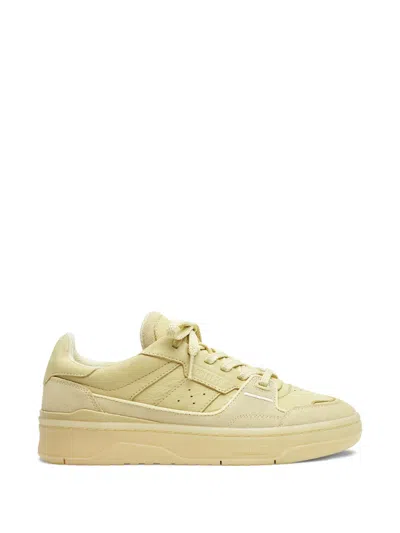 Axel Arigato Clay Panelled Sneakers In Yellow