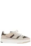 Axel Arigato Low-top Clay Sneakers With Perforated Details In Brown