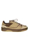 Axel Arigato Layered Clay Sneakers With Suede In Multi