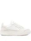 Axel Arigato Modern Casual Sneakers Featuring Perforated Design In White