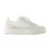 Axel Arigato Modern Casual Sneakers Featuring Perforated Design In White