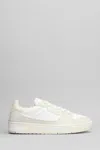 Axel Arigato Chunky Sole Sneakers With Smooth And Textured Upper In White