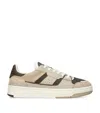 Axel Arigato Perforated Rubber Sole Suede Accents Sneaker In Neutral