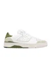 Axel Arigato Caly Low-top Leather And Suede Sneakers In White