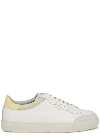 Axel Arigato Clean 180 Panelled Leather Sneakers In White