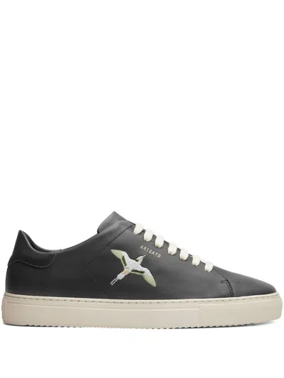 Axel Arigato Mens Sneakers Round Toe Flat Sole In Gray
