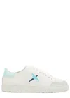 Axel Arigato Clean 90 Bee Bird Sneakers In White And Blue