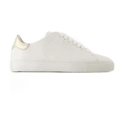 Axel Arigato Clean 90 Contrast Sneakers  Leather White/gold