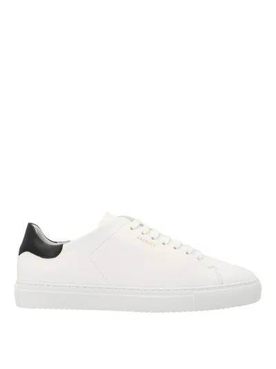 Axel Arigato Clean 90 Sneakers In White Leather In Multi