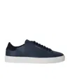 Axel Arigato Clean 90 Sneaker Man Sneakers Midnight Blue Size 12 Leather In Blue