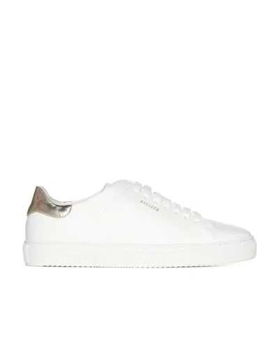 Axel Arigato Clean 90 Lace-up Low-cut Casual Sneakers In White